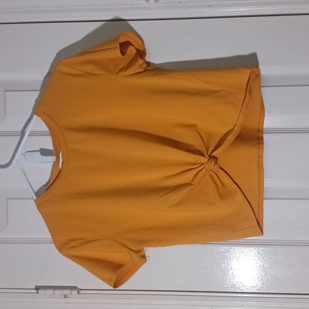 Better Be Basic Top Shirt With Knot Detail Style